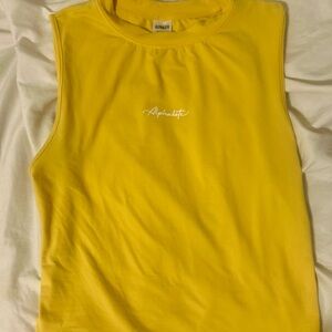 Alphalete Women's Vibrant Yellow Tank Top